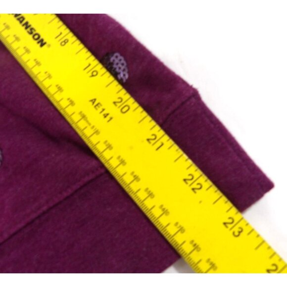 Women's long sleeve Top Faded Glory Burgundy XL 16-18 preowned - Picture 6 of 7